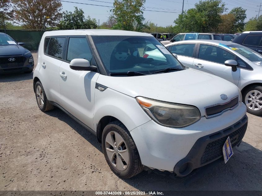 2014 KIA SOUL BASE - KNDJN2A25E7004853