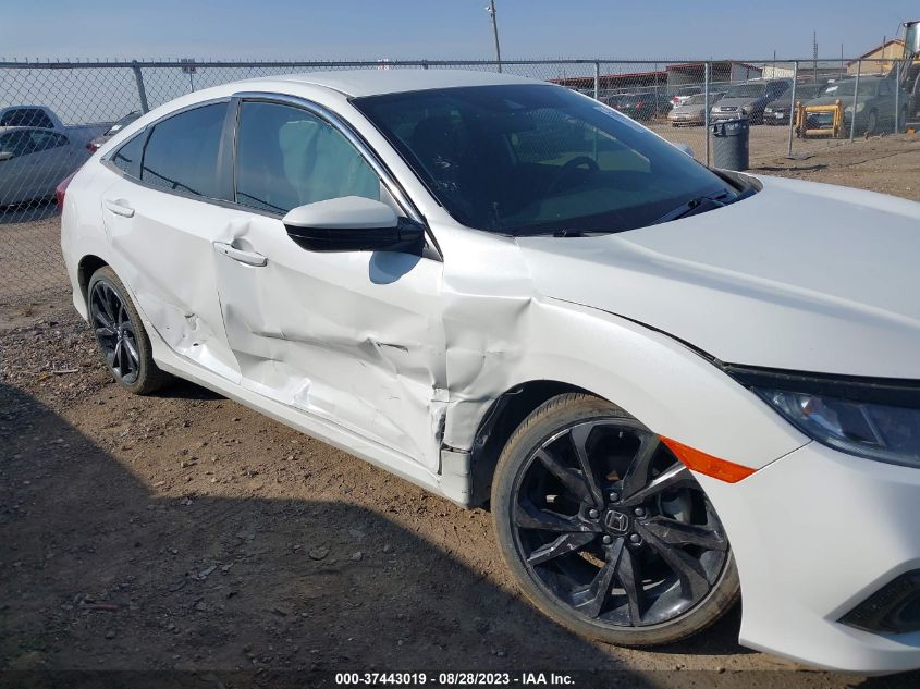 2021 HONDA CIVIC SEDAN SPORT - 2HGFC2F88MH504390
