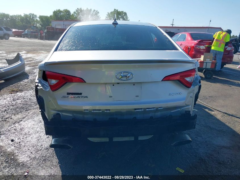 2016 HYUNDAI SONATA 2.4L SPORT - 5NPE34AF8GH352912