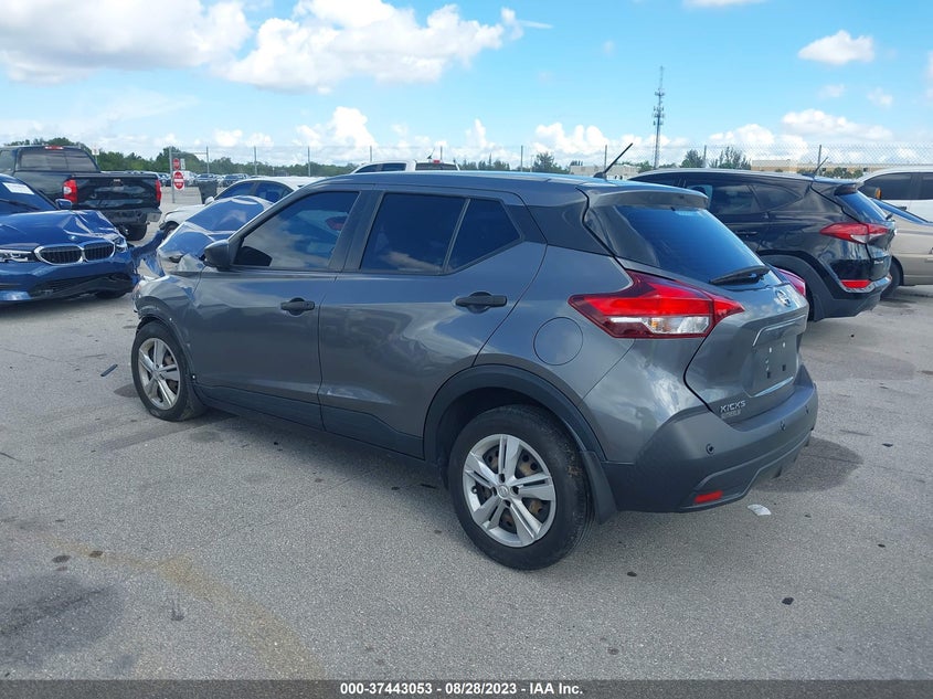 VIN 3N1CP5BVXLL557619 2020 NISSAN KICKS S