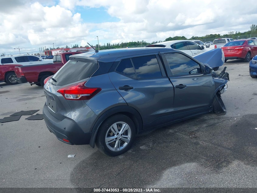 VIN 3N1CP5BVXLL557619 2020 NISSAN KICKS S