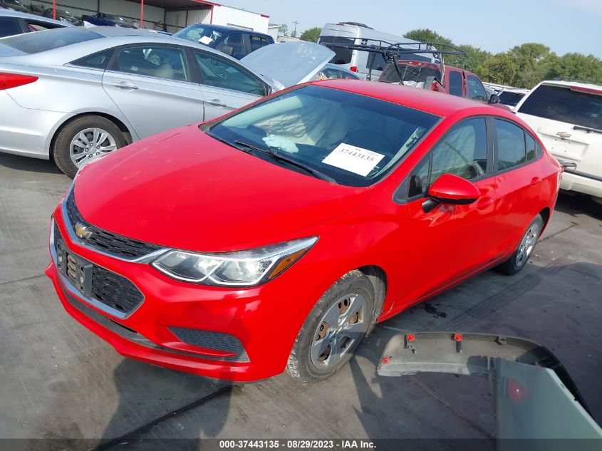 2017 CHEVROLET CRUZE LS - 3G1BC5SM0HS531354