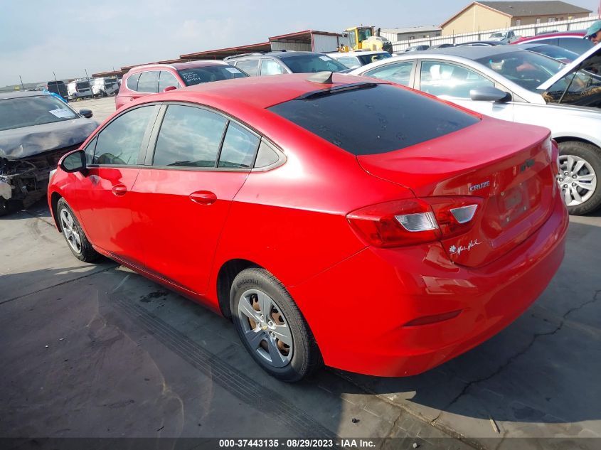 2017 CHEVROLET CRUZE LS - 3G1BC5SM0HS531354