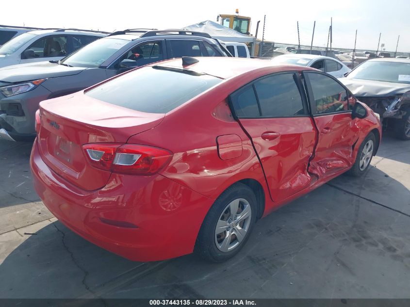 2017 CHEVROLET CRUZE LS - 3G1BC5SM0HS531354
