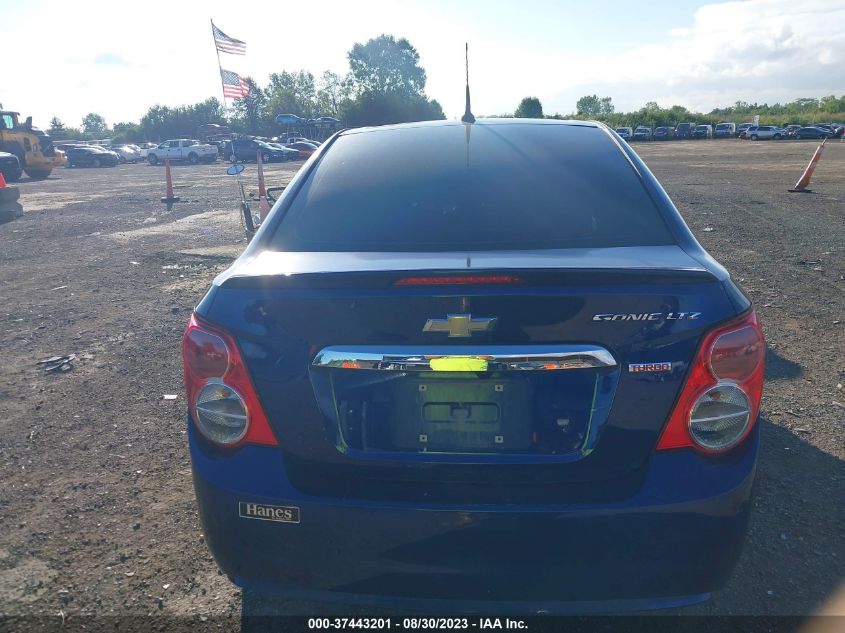 2014 CHEVROLET SONIC LTZ - 1G1JE5SB7E4201744