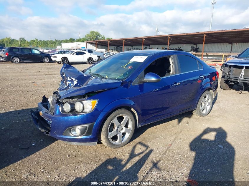 2014 CHEVROLET SONIC LTZ - 1G1JE5SB7E4201744