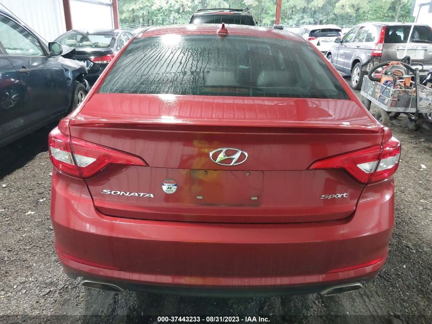 2015 HYUNDAI SONATA 2.4L SPORT - 5NPE34AF7FH078553