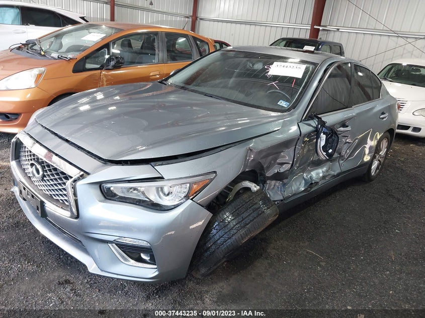 VIN JN1EV7AP6LM207102 2020 INFINITI Q50 3.0T LUXE