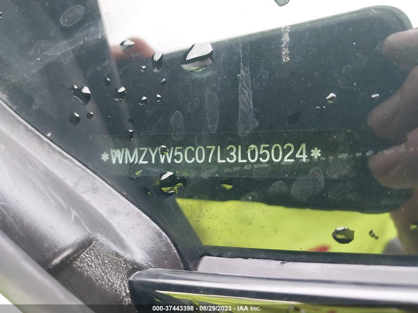 VIN WMZYW5C07L3L05024 2020 MINI COUNTRYMAN COOPER