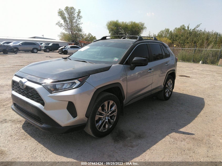 VIN JTMLWRFV0KD515305 2019 TOYOTA RAV4 HYBRID LE