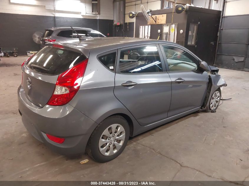 2016 HYUNDAI ACCENT SE - KMHCT5AE4GU285408