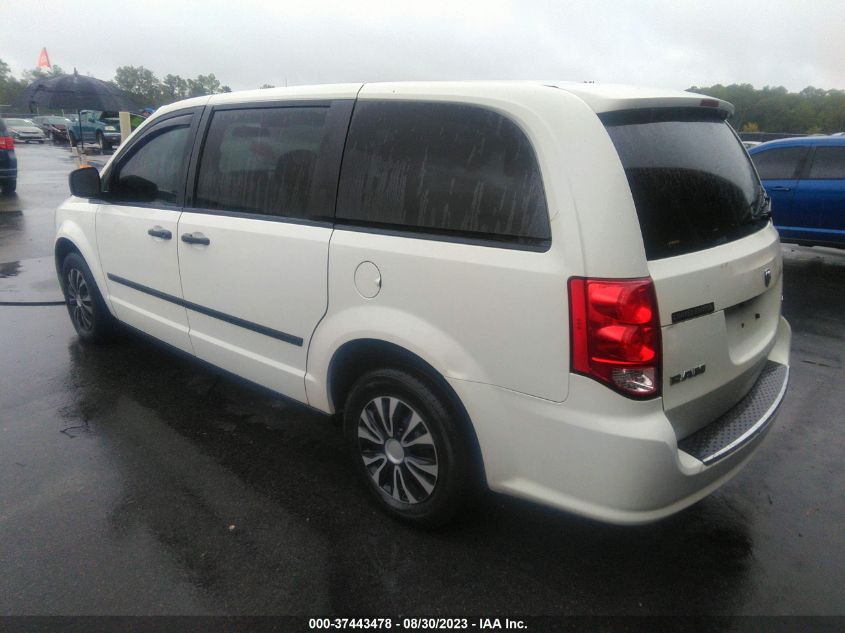2013 RAM CARGO VAN TRADESMAN 2C4JRGAG5DR505221
