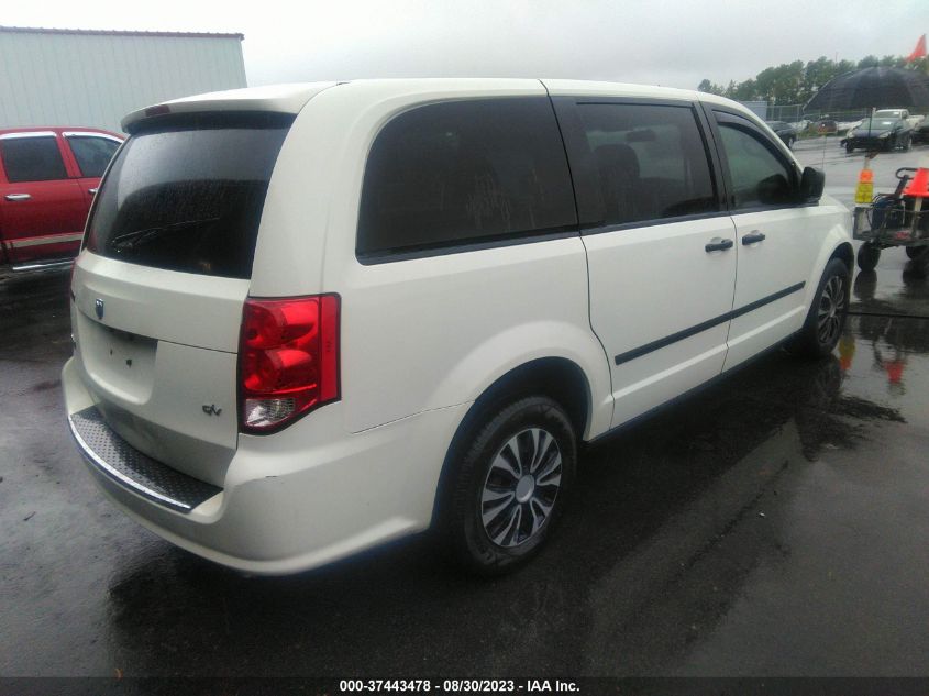 2013 RAM CARGO VAN TRADESMAN 2C4JRGAG5DR505221