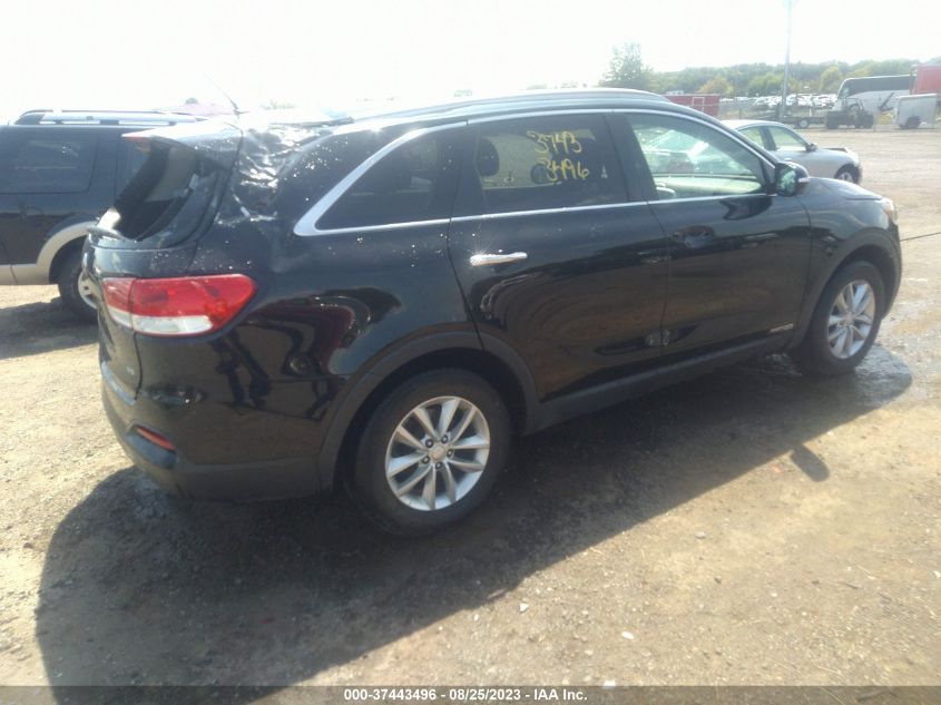 2016 KIA SORENTO LX - 5XYPGDA58GG160479