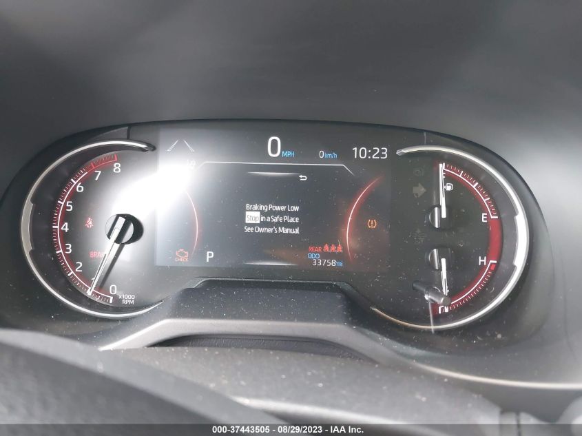 2023 TOYOTA RAV4 LE - JTMH1RFV1PD103812