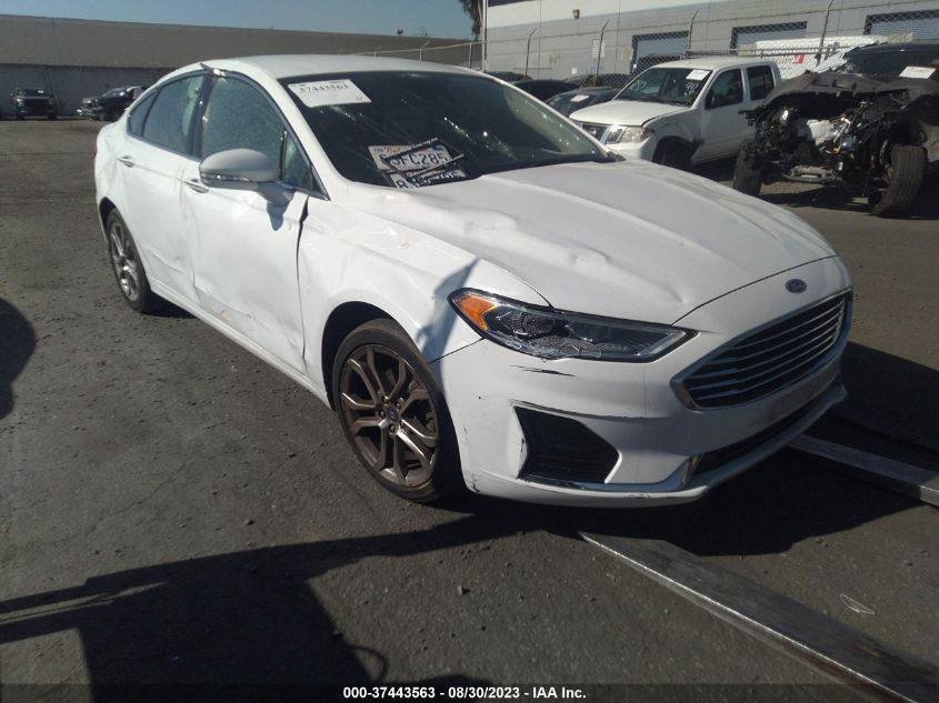 2019 FORD FUSION SEL - 3FA6P0CD5KR144544