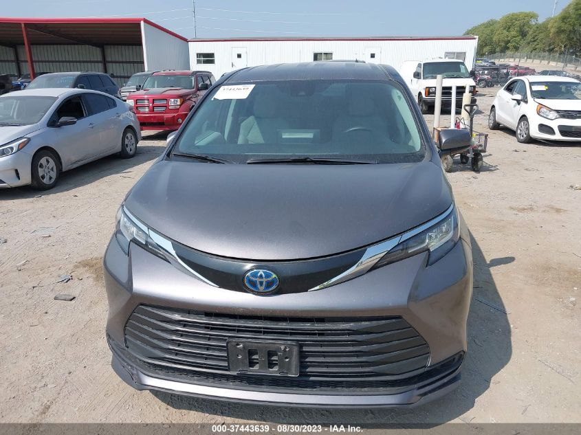 5TDKRKEC2NS121615 2022 TOYOTA SIENNA, photo no. 12