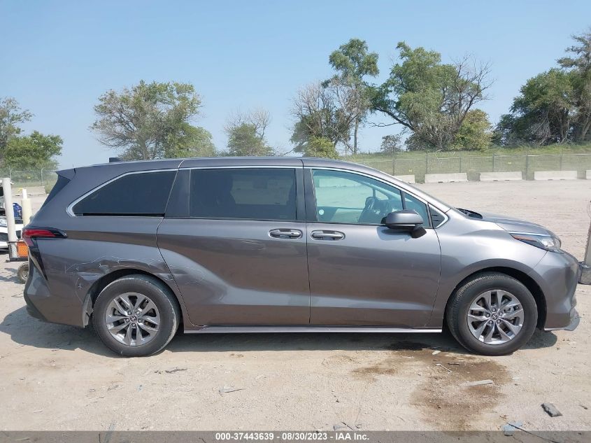 5TDKRKEC2NS121615 2022 TOYOTA SIENNA, photo no. 13