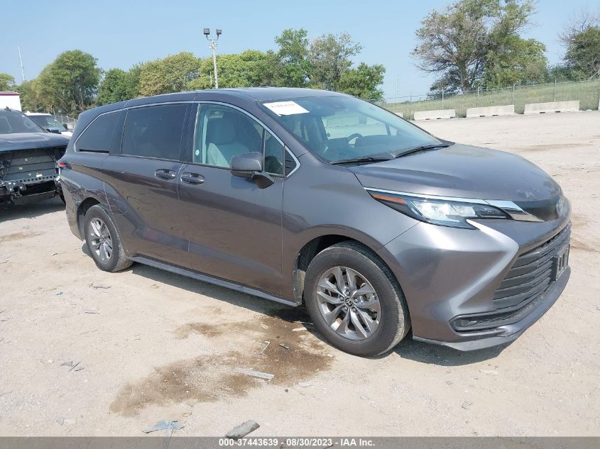 5TDKRKEC2NS121615 2022 TOYOTA SIENNA, photo no. 1