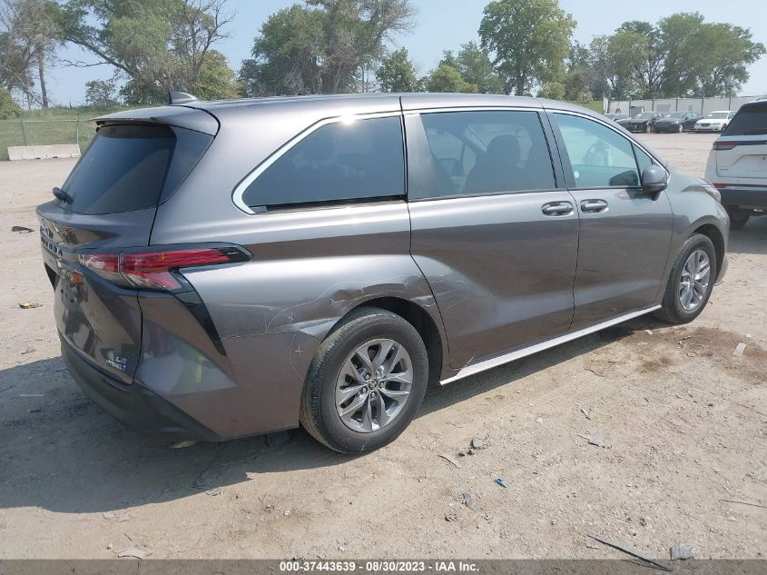 5TDKRKEC2NS121615 2022 TOYOTA SIENNA, photo no. 4