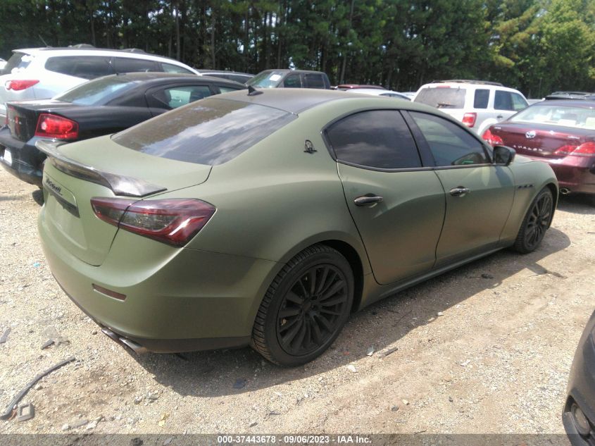 2015 MASERATI GHIBLI S Q4 ZAM57RTA5F1145446