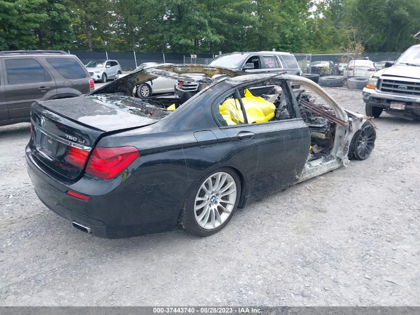 2014 BMW 7 SERIES 750LI XDRIVE - WBAYF8C52ED653580