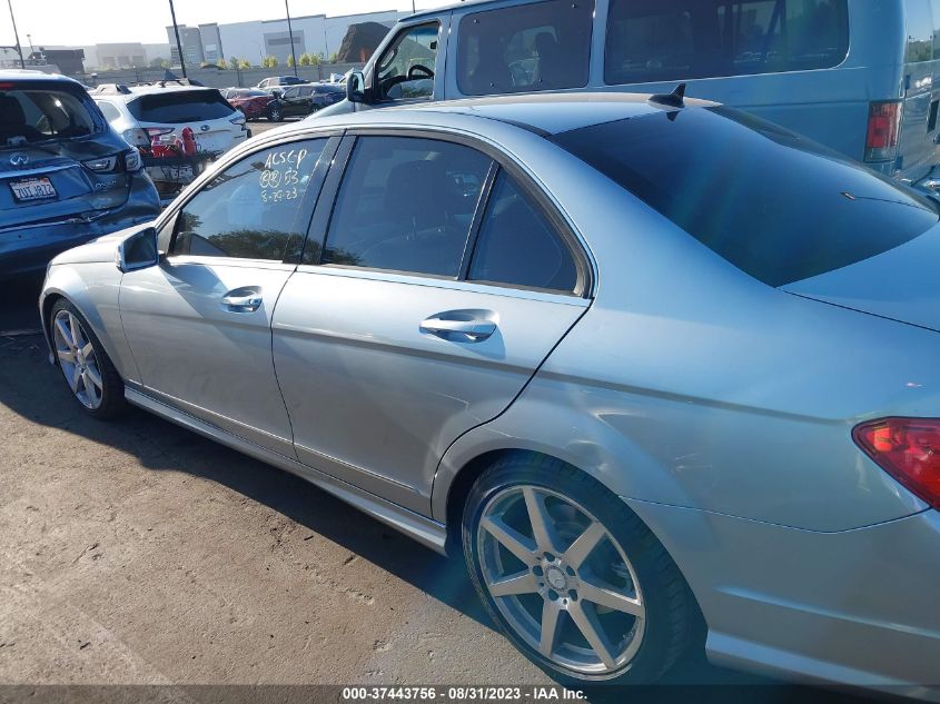 2013 MERCEDES-BENZ C-CLASS C 250 - WDDGF4HB0DR262084