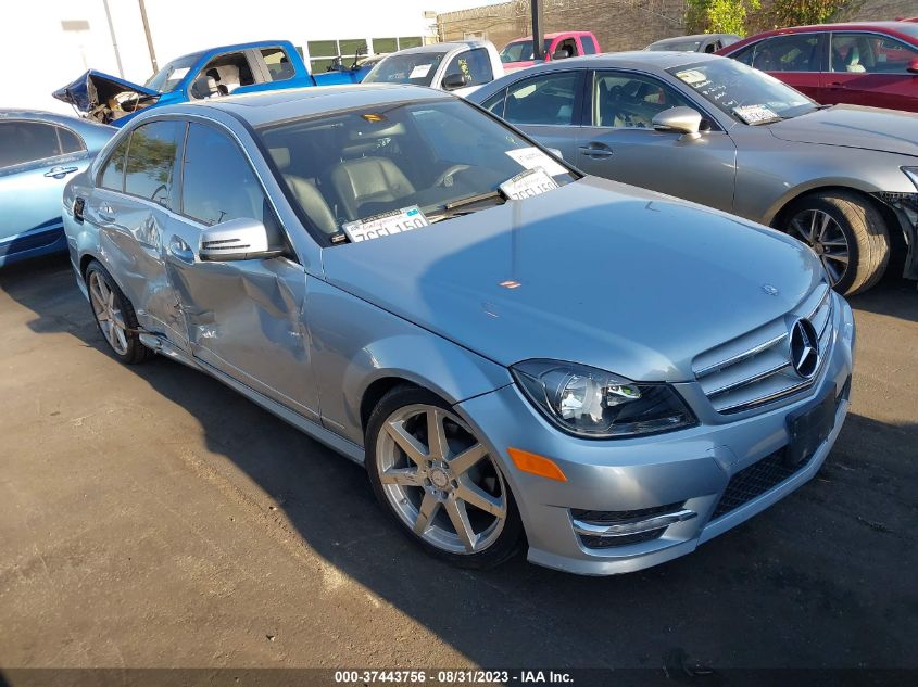 2013 MERCEDES-BENZ C-CLASS C 250 - WDDGF4HB0DR262084