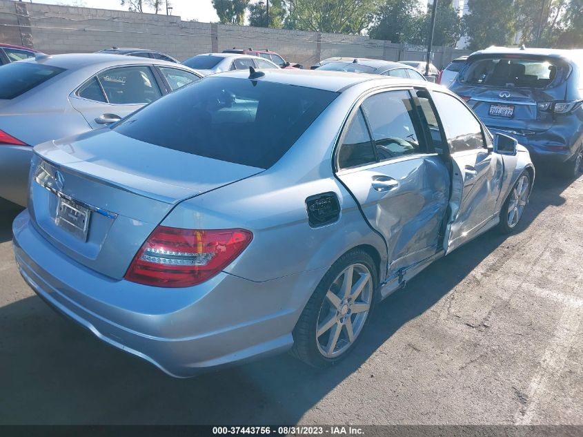 2013 MERCEDES-BENZ C-CLASS C 250 - WDDGF4HB0DR262084