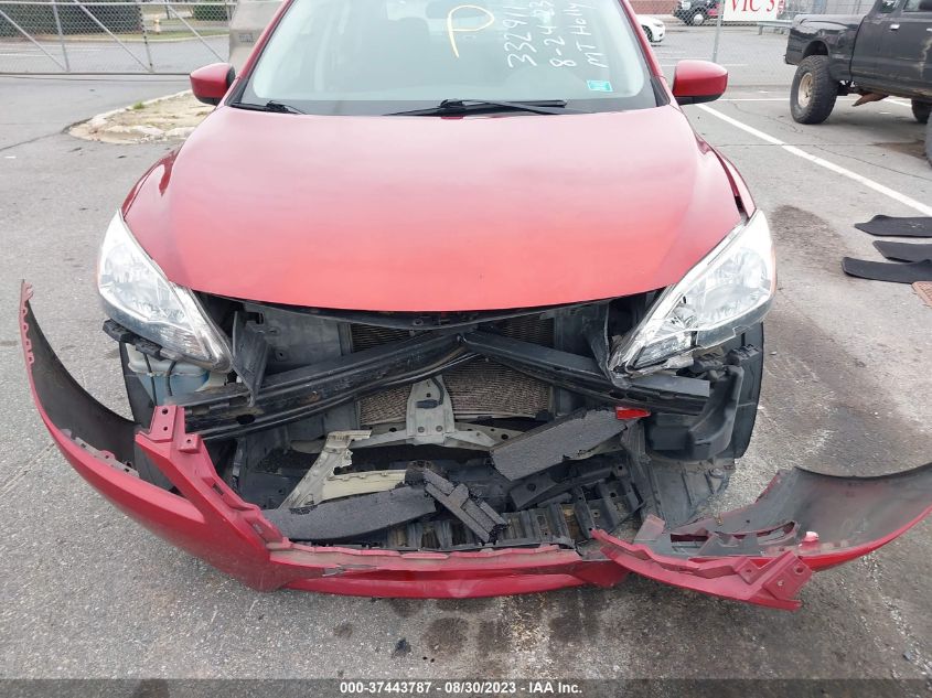 2014 NISSAN SENTRA S - 3N1AB7AP7EY332911