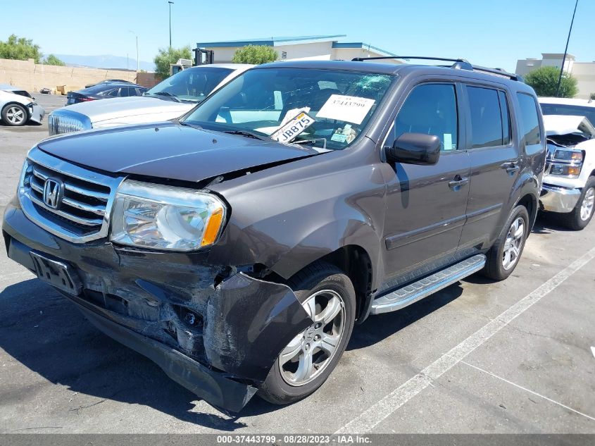 2014 HONDA PILOT EX-L - 5FNYF3H56EB001049