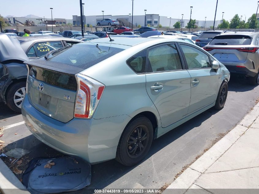 2014 TOYOTA PRIUS FOUR/FIVE/THREE/ONE/TWO - JTDKN3DU3E1800253