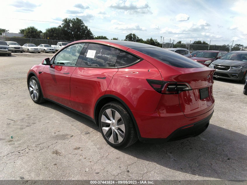 VIN 7SAYGDEE6PA040783 2023 TESLA MODEL Y LONG RANGE