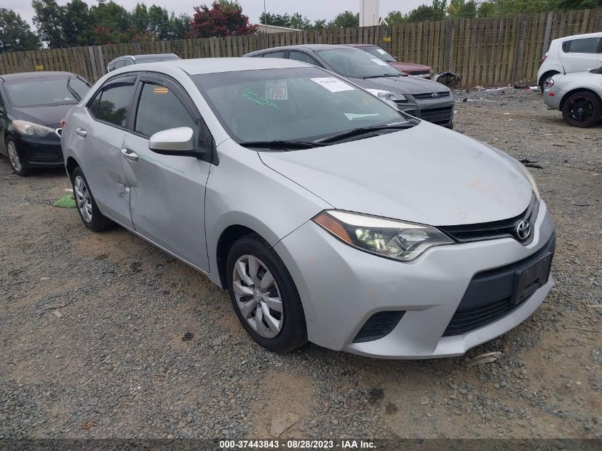 2014 TOYOTA COROLLA L/LE/LE PLS/PRM/S/S PLS - 2T1BURHE0EC059306