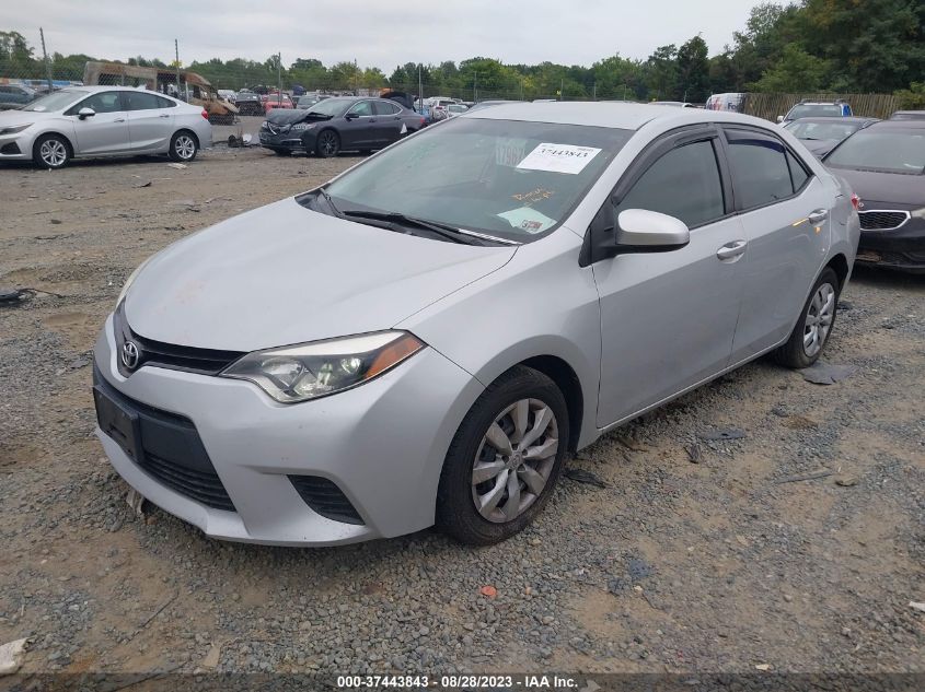 2014 TOYOTA COROLLA L/LE/LE PLS/PRM/S/S PLS - 2T1BURHE0EC059306