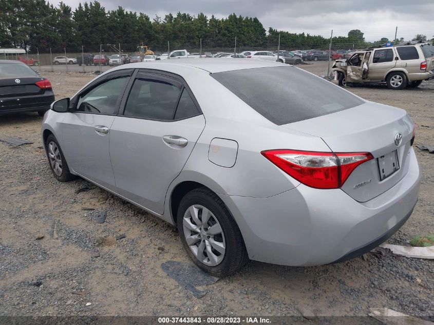 2014 TOYOTA COROLLA L/LE/LE PLS/PRM/S/S PLS - 2T1BURHE0EC059306