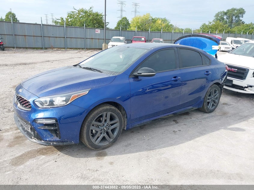 VIN 3KPF34AD3LE260379 2020 KIA FORTE GT-LINE