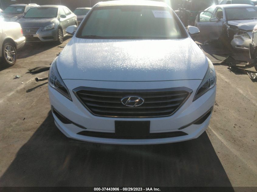 2015 HYUNDAI SONATA 2.4L LIMITED - 5NPE34AF8FH060658