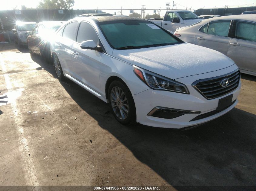 2015 HYUNDAI SONATA 2.4L LIMITED - 5NPE34AF8FH060658