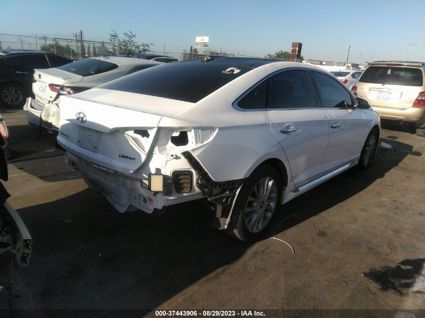 2015 HYUNDAI SONATA 2.4L LIMITED - 5NPE34AF8FH060658