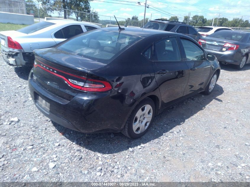 2016 DODGE DART SE - 1C3CDFAA9GD564832