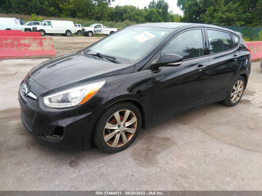 2014 HYUNDAI ACCENT SE - KMHCU5AE7EU183501