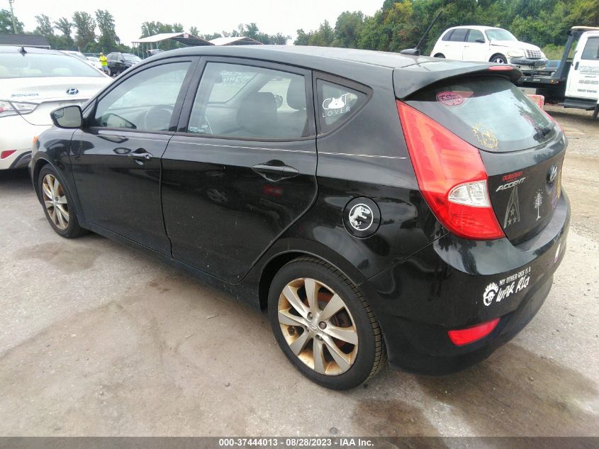 2014 HYUNDAI ACCENT SE - KMHCU5AE7EU183501