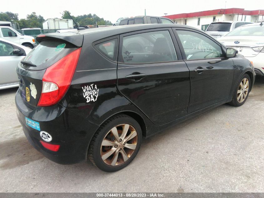 2014 HYUNDAI ACCENT SE - KMHCU5AE7EU183501