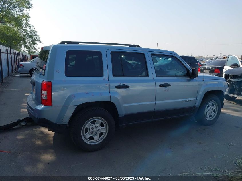 2014 JEEP PATRIOT SPORT - 1C4NJPBA6ED535206