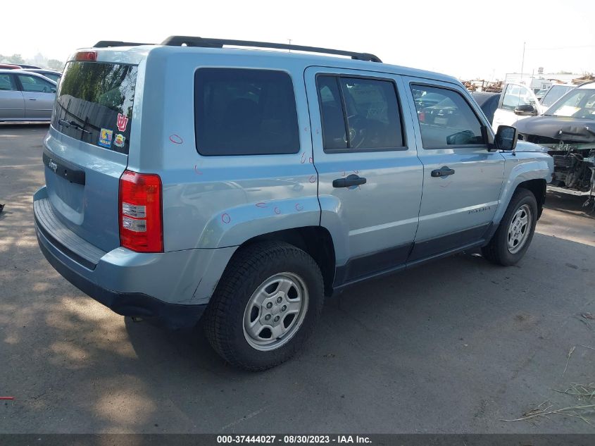 2014 JEEP PATRIOT SPORT - 1C4NJPBA6ED535206