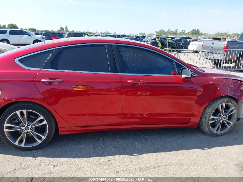 2020 FORD FUSION TITANIUM - 3FA6P0K95LR113681