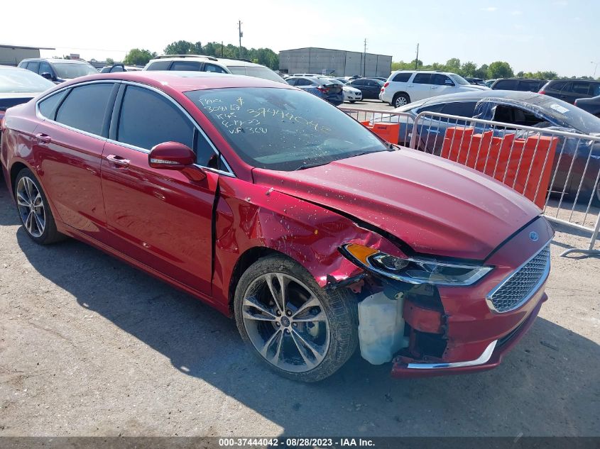 2020 FORD FUSION TITANIUM - 3FA6P0K95LR113681