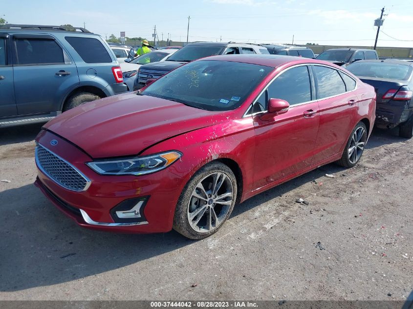 2020 FORD FUSION TITANIUM - 3FA6P0K95LR113681