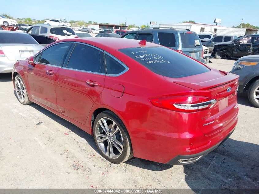2020 FORD FUSION TITANIUM - 3FA6P0K95LR113681